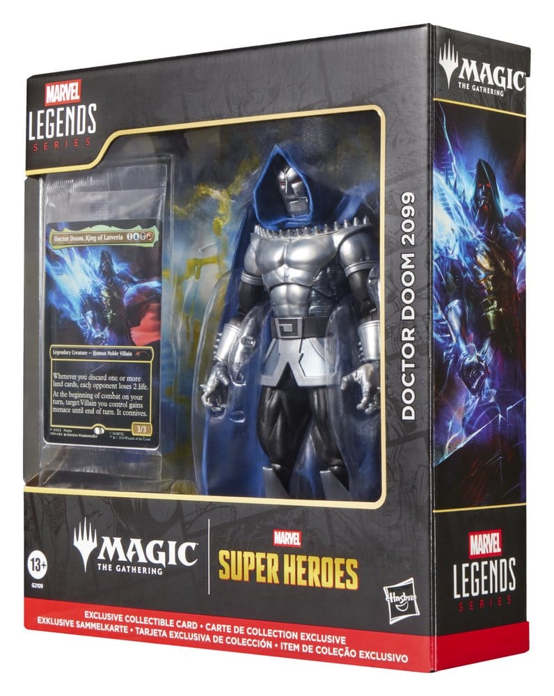 VORBESTELLUNG - Marvel Legends Magic: The Gathering Actionfigur Doctor Doom 2099 15 cm + exklusive MtG Foil-Karte (Kopie) (Kopie)