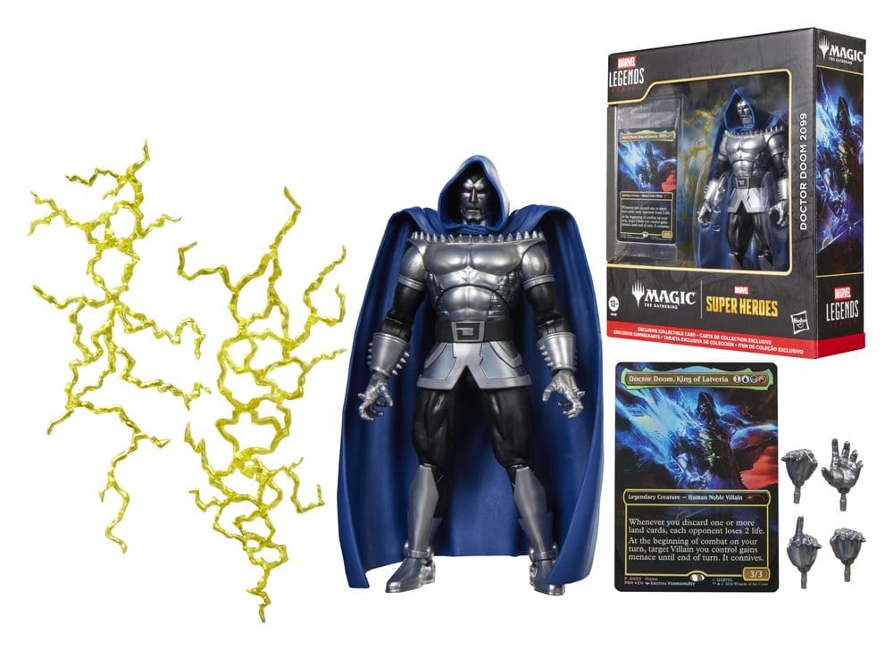 VORBESTELLUNG - Marvel Legends Magic: The Gathering Actionfigur Doctor Doom 2099 15 cm + exklusive MtG Foil-Karte (Kopie) (Kopie)