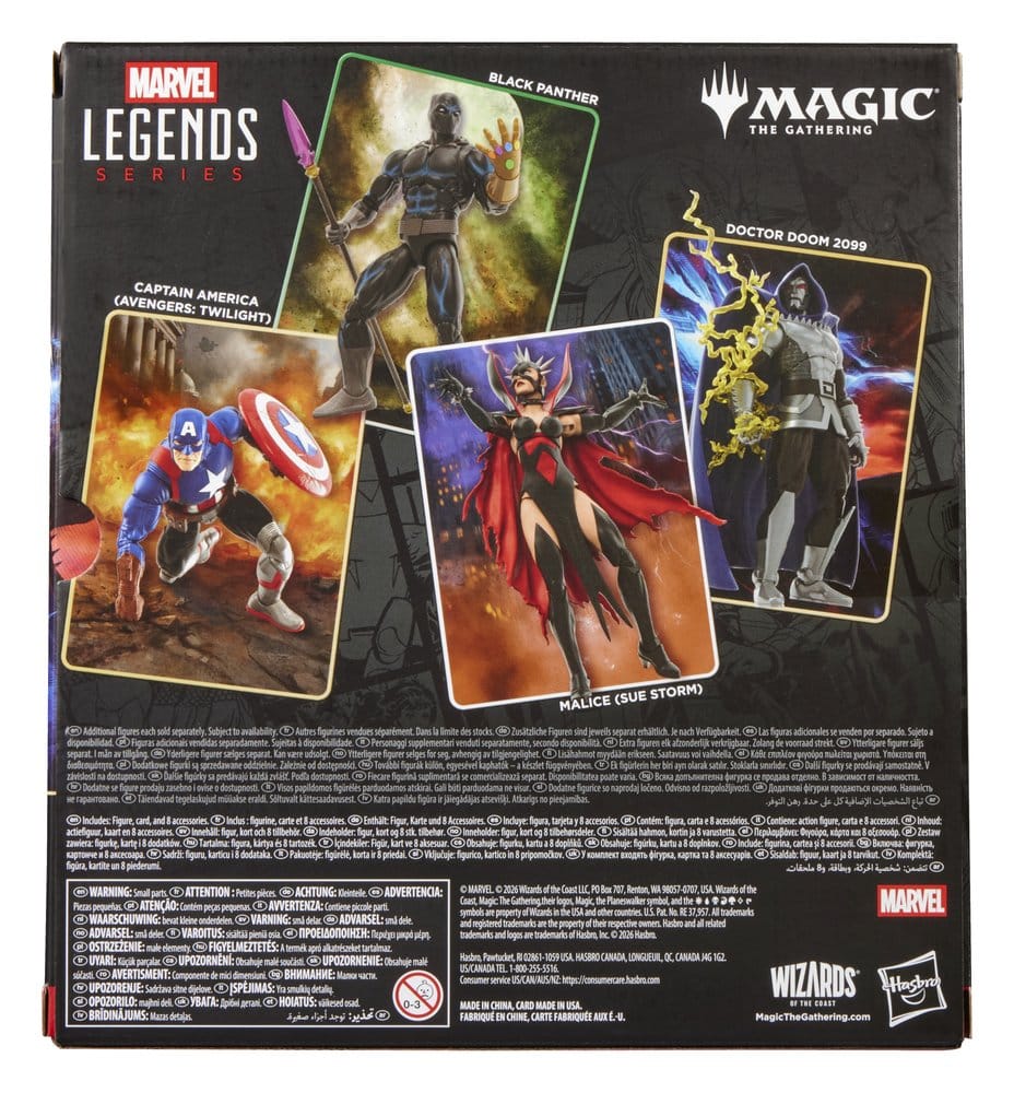 VORBESTELLUNG - Marvel Legends Magic: The Gathering Actionfigur Doctor Doom 2099 15 cm + exklusive MtG Foil-Karte (Kopie) (Kopie)