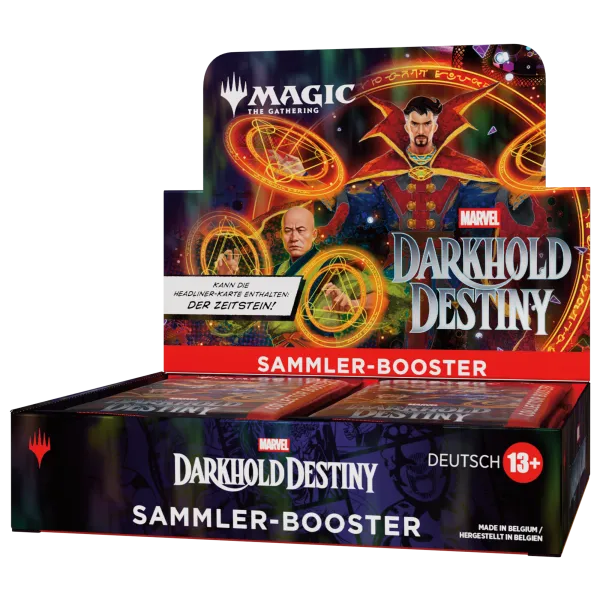 MTG - Marvel: Darkhold Destiny - Collector Booster Display (12 Boosters) - Deutsch - (Vorbestellung - Release: 09.04.2027)