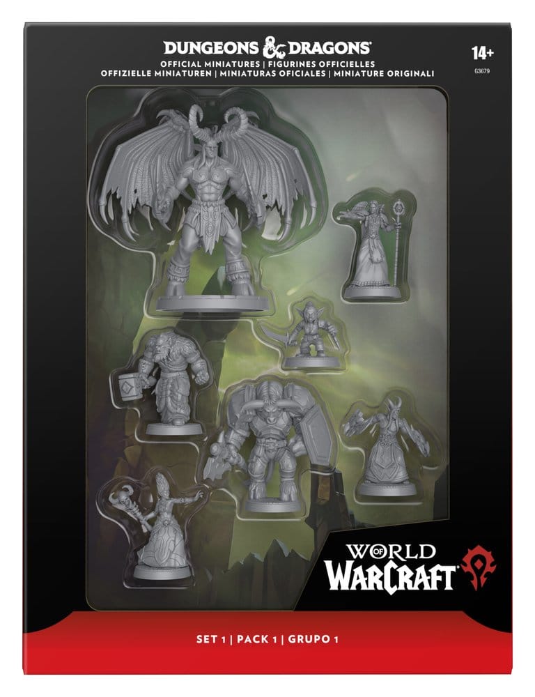 Dungeons & Dragons x World of Warcraft - Miniaturen Set 1