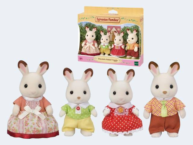 Sylvanian Schokoladenhasen Familie