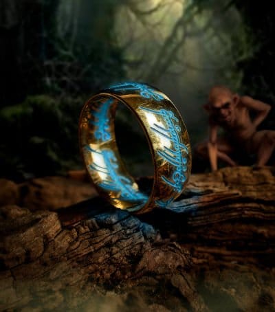 Herr der Ringe Replik Der Eine Ring (im Dunkeln leuchtend)