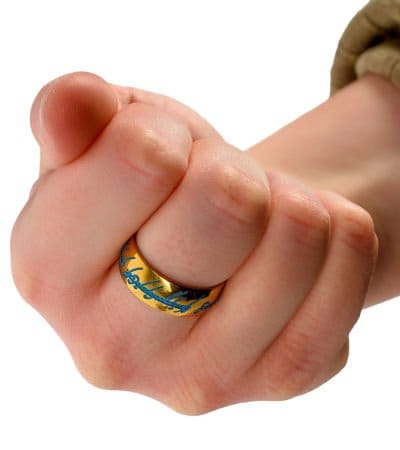 Herr der Ringe Replik Der Eine Ring (im Dunkeln leuchtend)