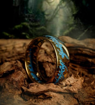 Herr der Ringe Replik Der Eine Ring (im Dunkeln leuchtend)
