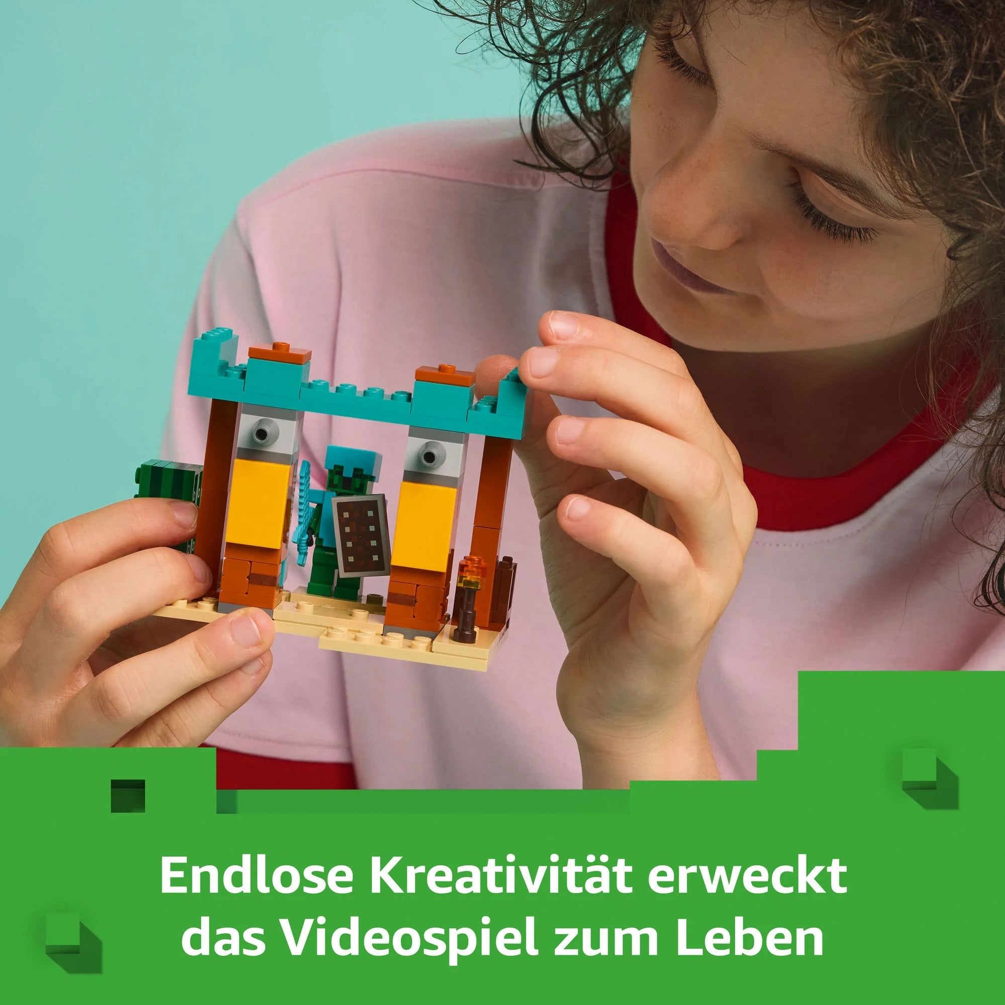 LEGO -  LEGO Minecraft 21267 Die Illager-Wüstenpatrouille, Spielzeug für Kinder  - ab 7 Jahren