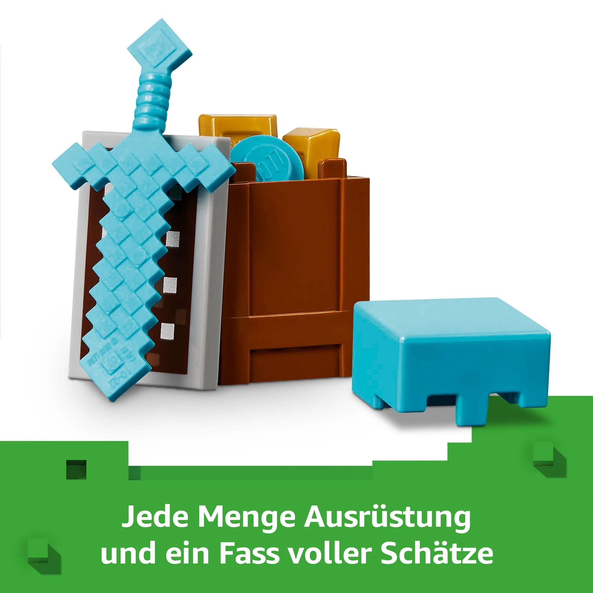 LEGO -  LEGO Minecraft 21267 Die Illager-Wüstenpatrouille, Spielzeug für Kinder  - ab 7 Jahren