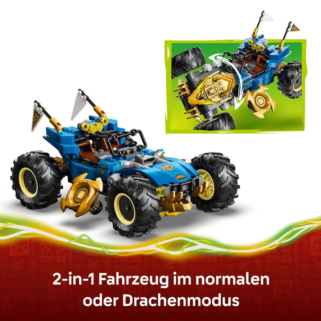 LEGO - NINJAGO 71856 Jays Transformationsflitzer - ab 8 Jahren