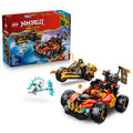 LEGO - NINJAGO 71864 Kais und Coles Kombi-Flitzer, Bauset mit 3 Minifiguren - ab 7 Jahren