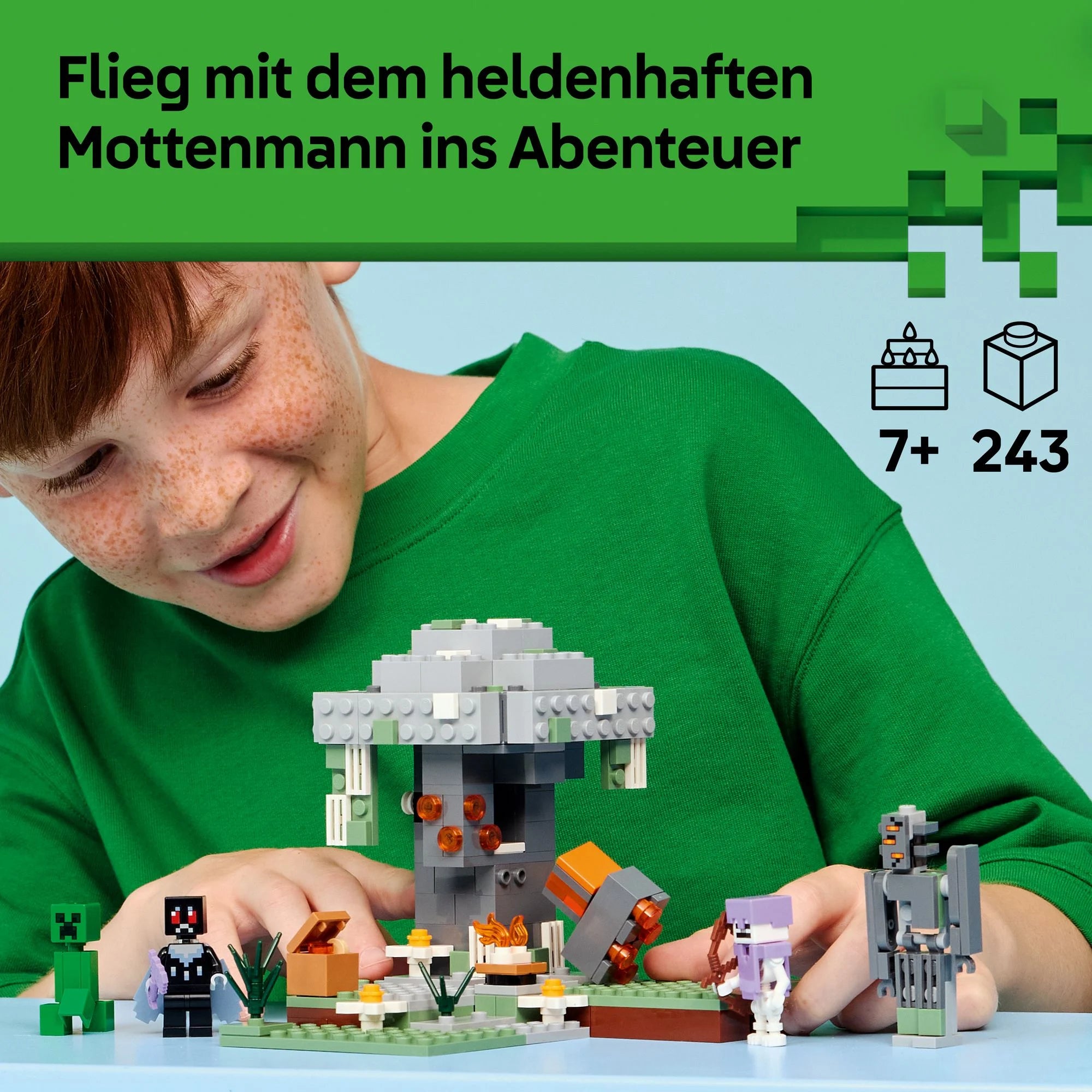 LEGO - Minecraft 21586 Blasser Garten - ab 7 Jahren
