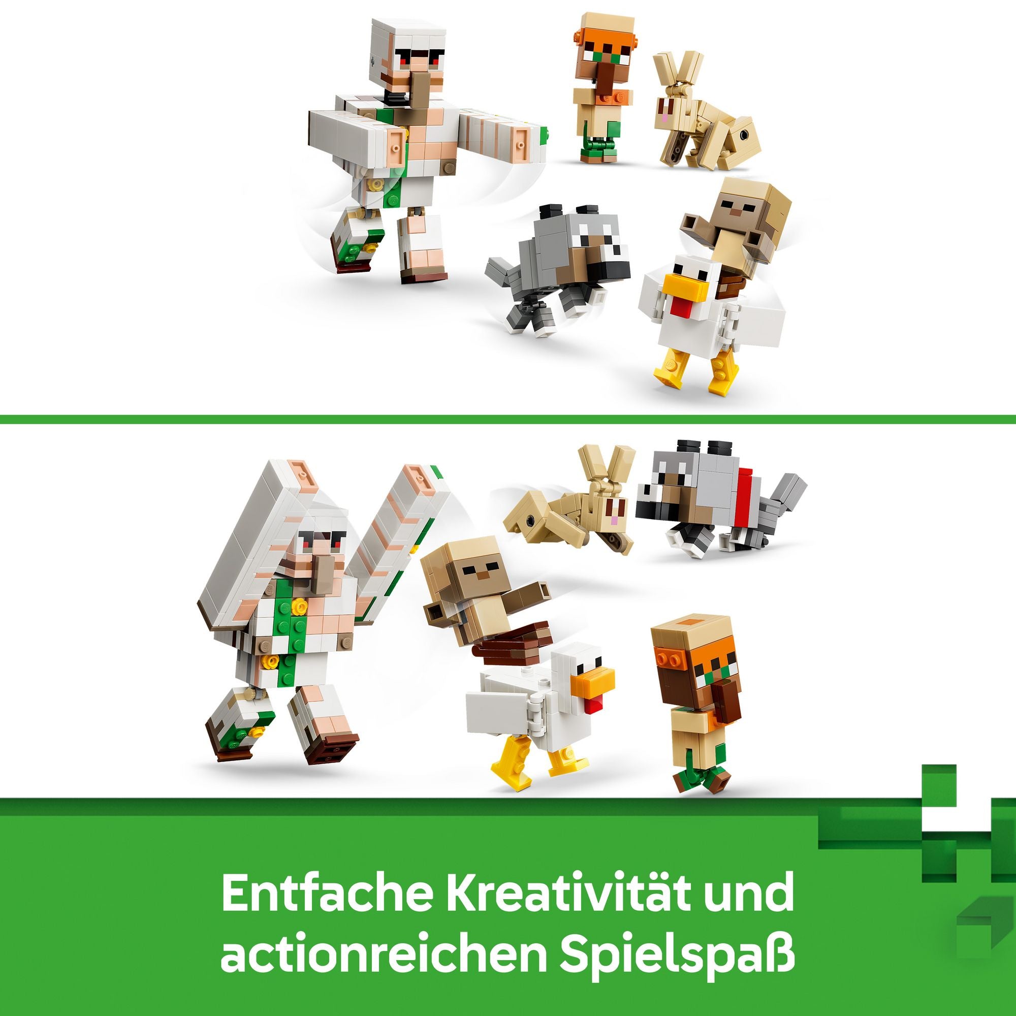 LEGO - Minecraft 21592 Angriff des Hühnerreiters in der Wüste - ab 9 Jahren