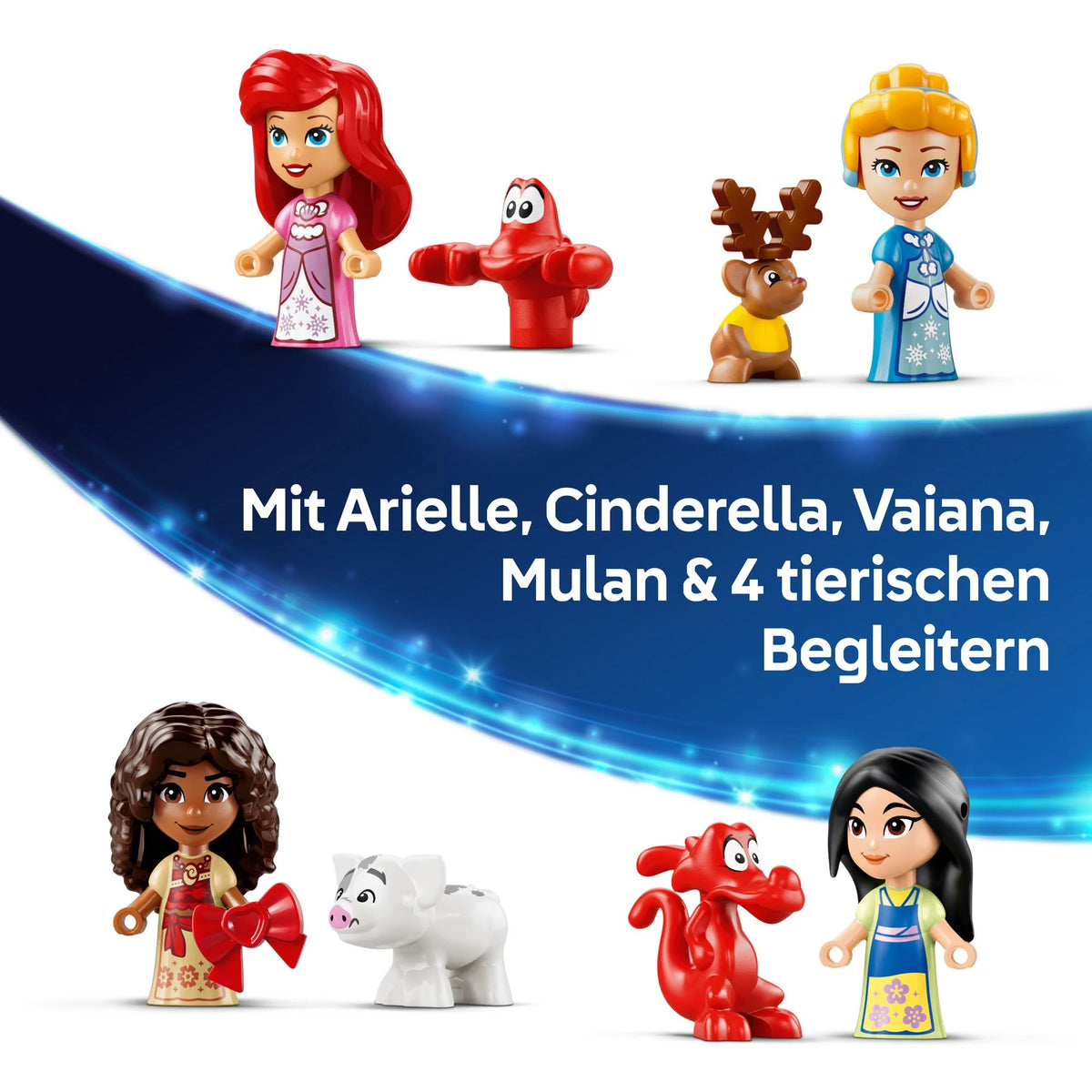 Adventskalender - LEGO - Disney Princess 43298 - für Kinder ab 5 Jahren