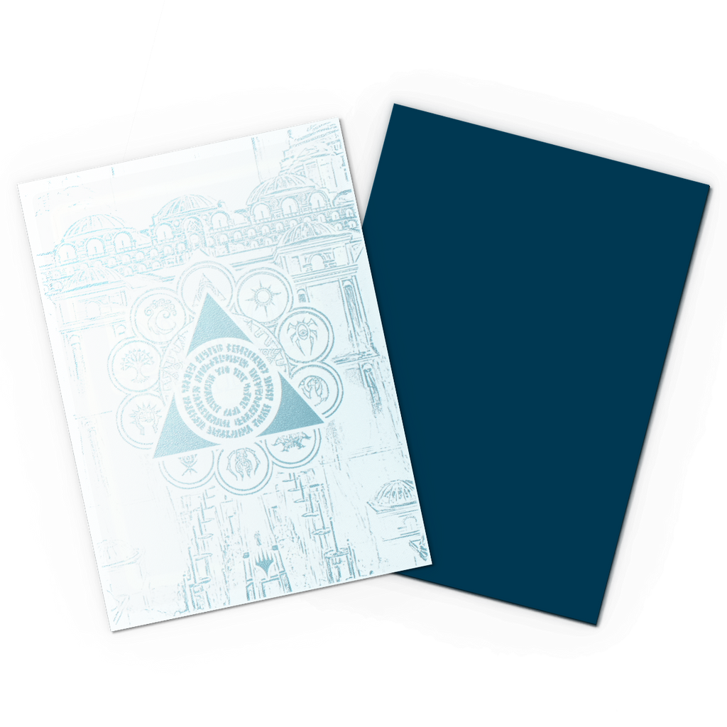 DS - Standard Licensed Dual Art Sleeves: MtG: The Guildpact series - Azorius Senate [Matte] - (100 Sleeves)