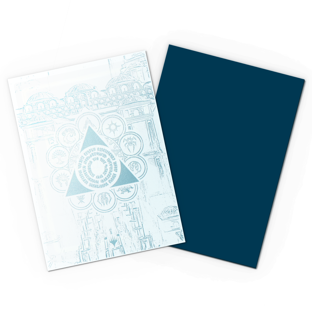 DS - Standard Licensed Dual Art Sleeves: MtG: The Guildpact series - Azorius Senate [Matte] - (100 Sleeves)