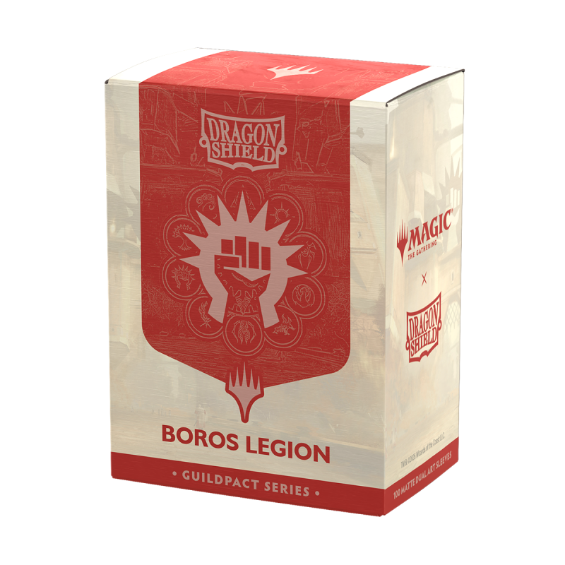 DS - Standard Licensed Dual Art Sleeves: MtG: The Guildpact series - Boros Legion [Matte] - (100 Sleeves)