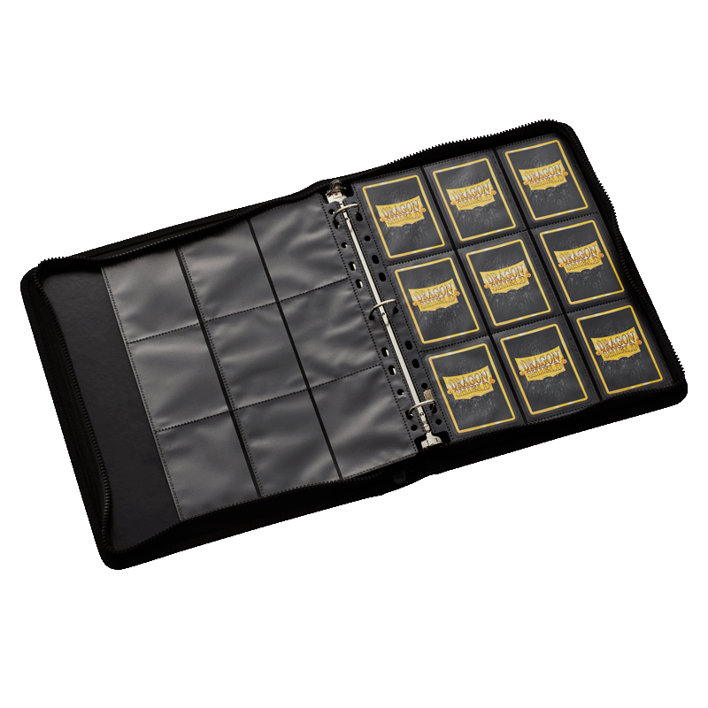 Dragon Shield - Card Codex Zipster - 9er Ordner (360 Karten) - Iron Grey