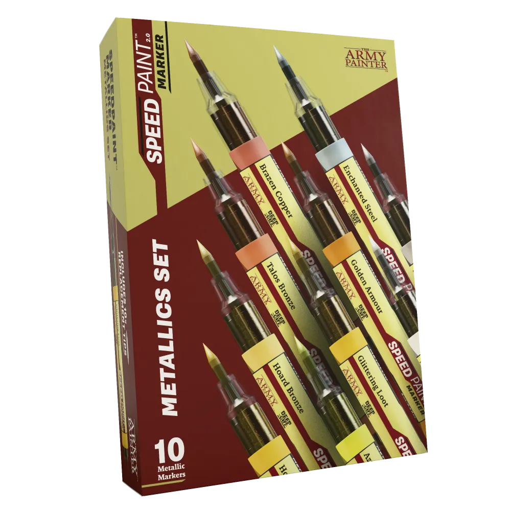 The Army Painter - Metallics Set - Speedpaint Marker