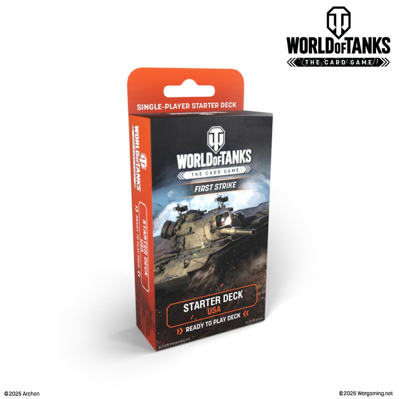 World of Tanks TCG - First Strike Starter Deck: USA - EN