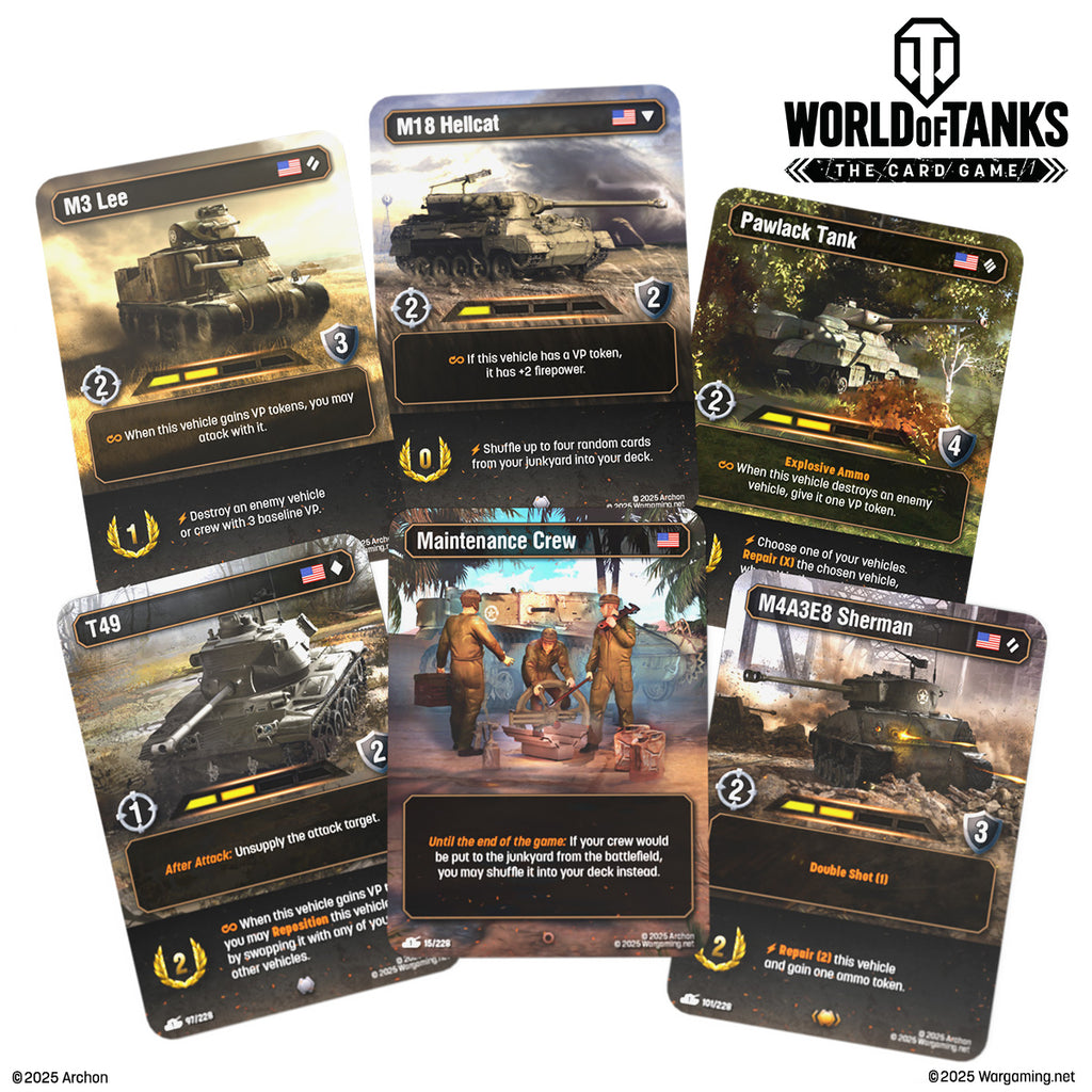 World of Tanks TCG - First Strike Starter Deck: USA - EN