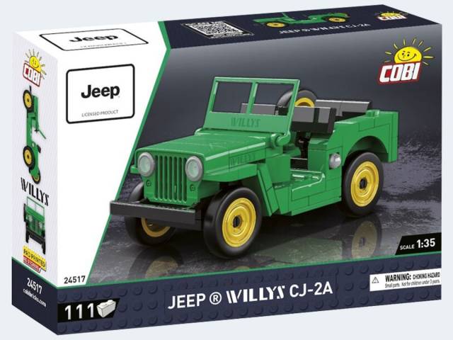 COBI Youngtimer Jeep Willys CJ-2A GR