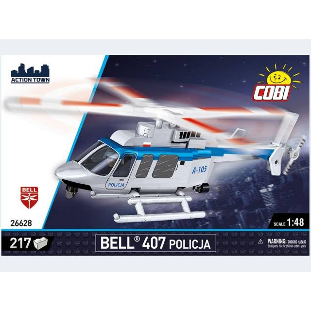 COBI Civil Aircraft Bell 407 Police 1:48 - 217T