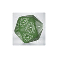 Q Workshop - Großer Würfel: D20 - Green & white