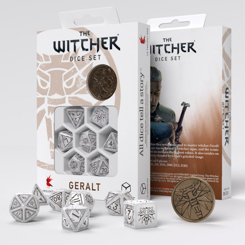 The Witcher Dice Set: Geralt – The White Wolf (7)