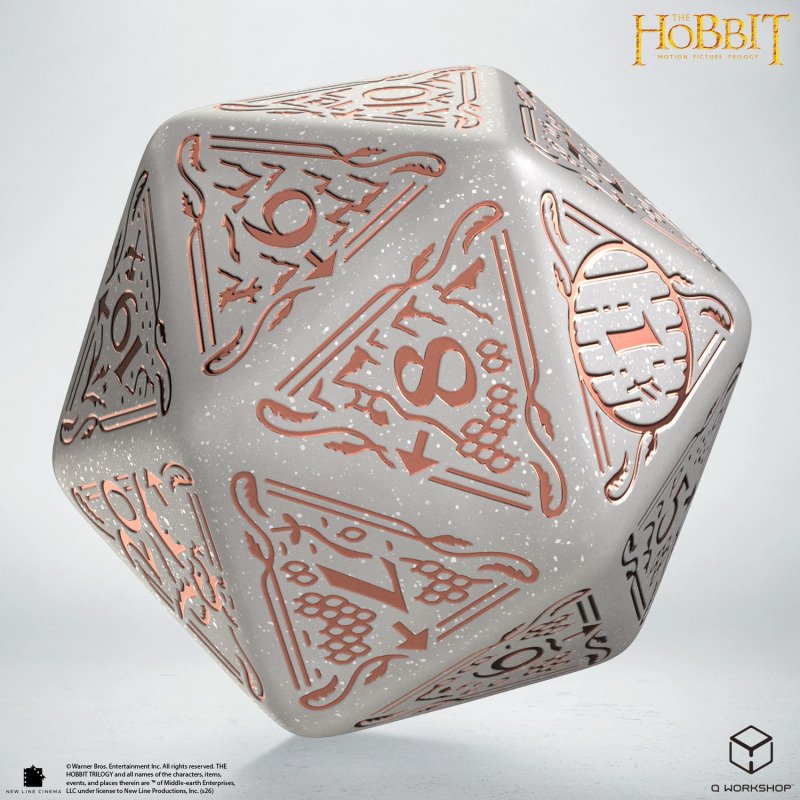 The Hobbit Spindown D20 - Radiant TCG Jumbo Die
