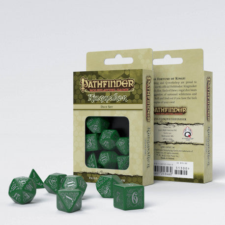 Q Workshop - Pathfinder Kingmaker: 7er RPG Würfel Set