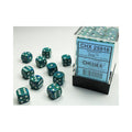 Chessex - 36er Box Würfel - Speckled Sea 12mm D6 Dice Block (36 dice)