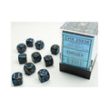 Chessex - 36er Box Würfel - Speckled Blue Stars 12mm D6 Dice Block (36 dice)