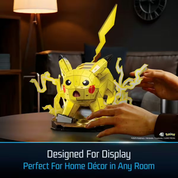 Spin Master - Pikachu 4D Build Puzzle - Pokémon - ab 12 Jahren