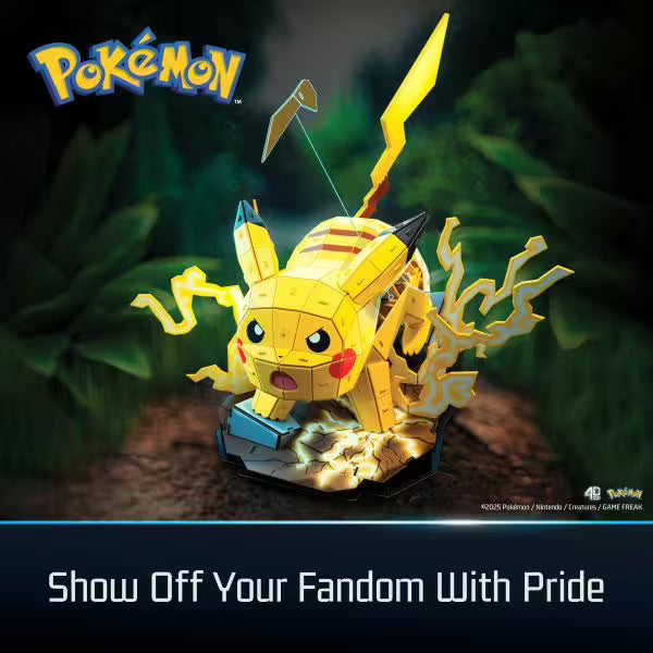 Spin Master - Pikachu 4D Build Puzzle - Pokémon - ab 12 Jahren