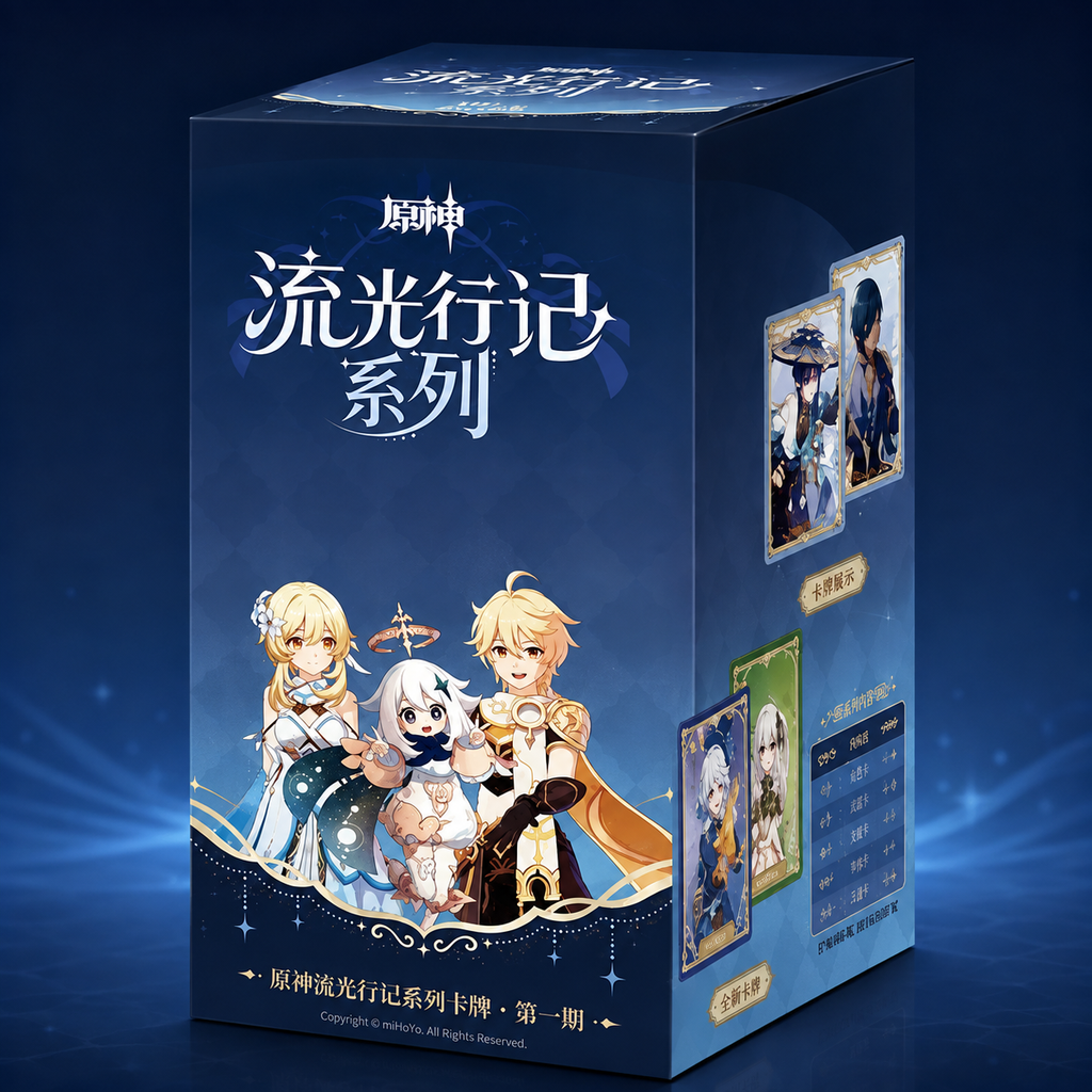 Genshin Impact TCG - Journey of Light - Blind Box Display (18) - Chinesische Version