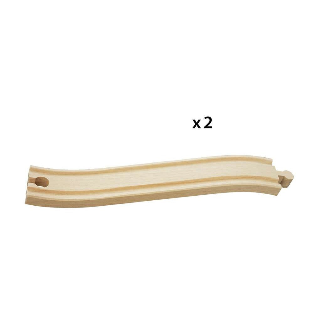 BRIO - 2x Rampengleise 22cm
