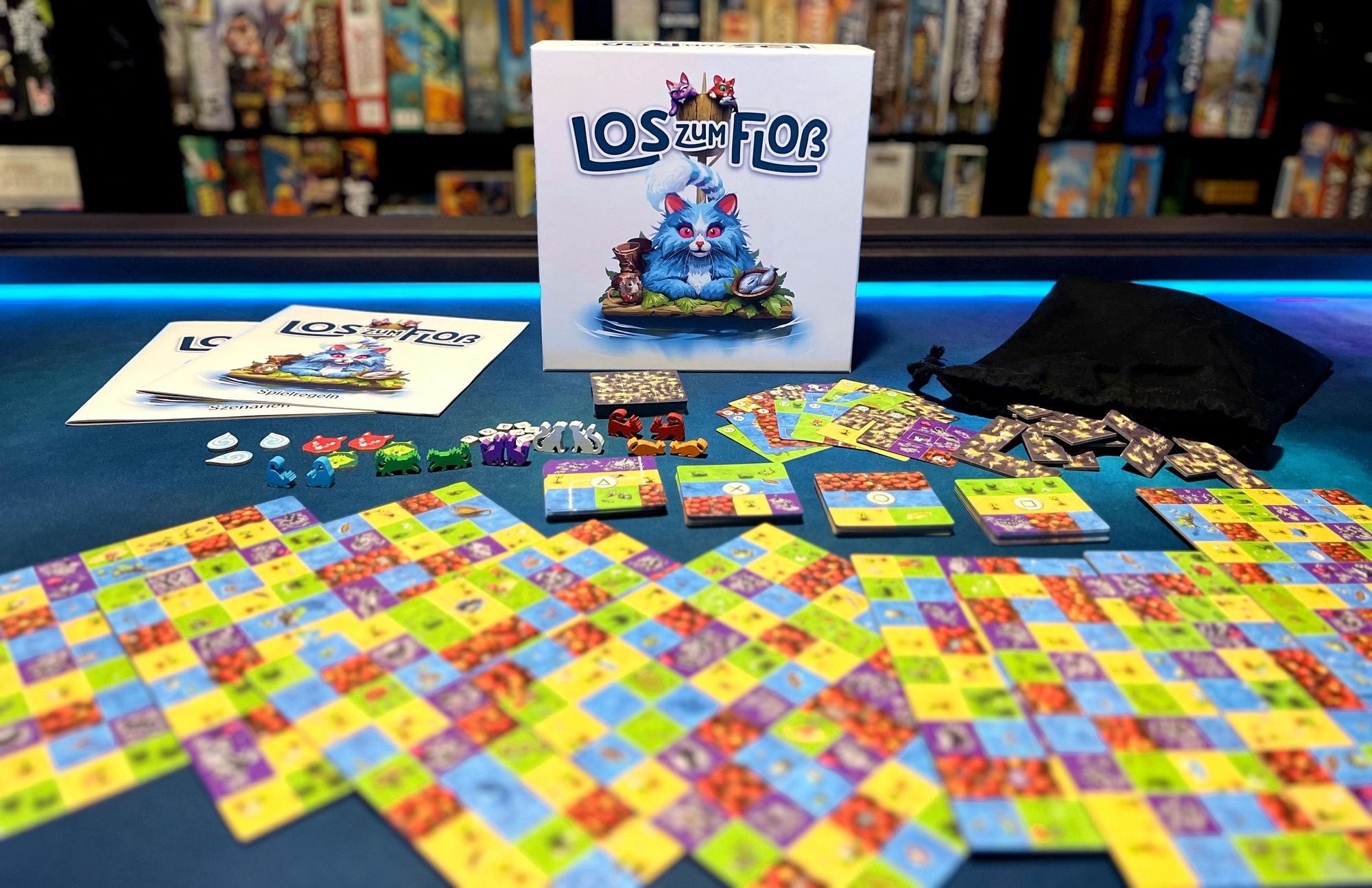 Los zum Floß - kooperatives Brettspiel - ab 10 Jahren