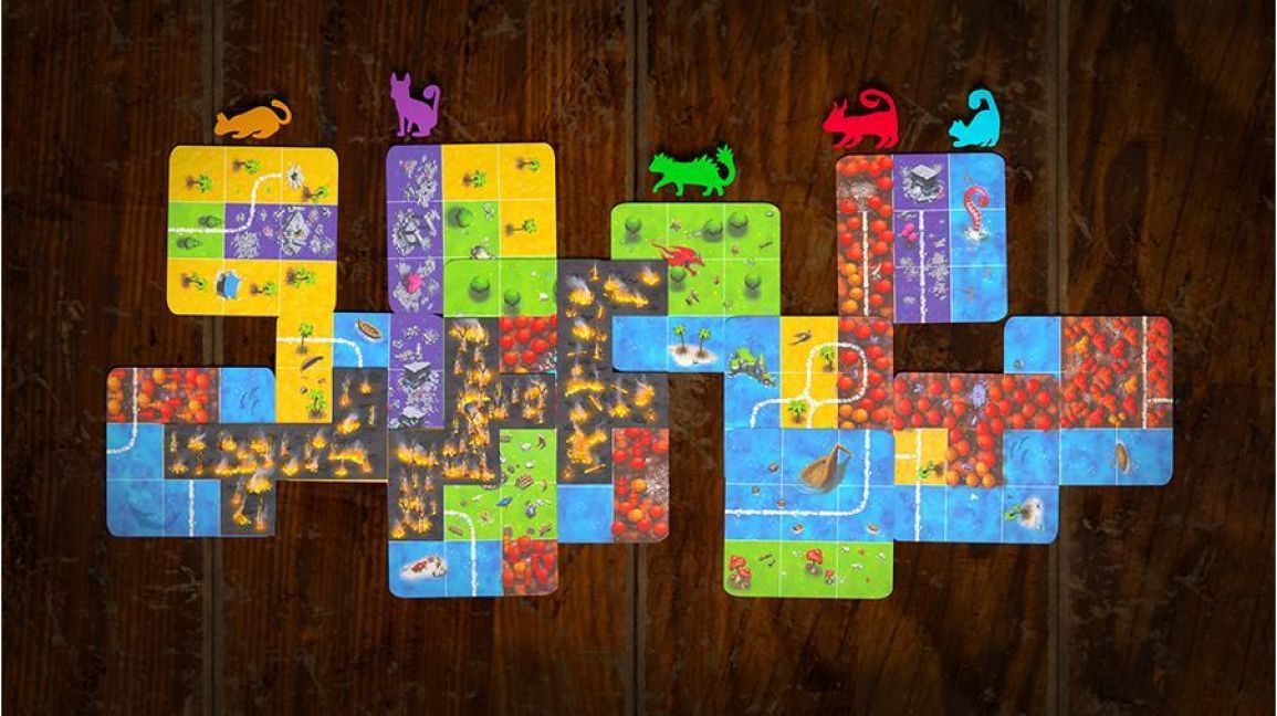 Los zum Floß - kooperatives Brettspiel - ab 10 Jahren