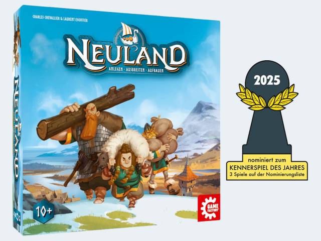 Neuland - Taktisches Knobelspiel - ab 10 Jahren