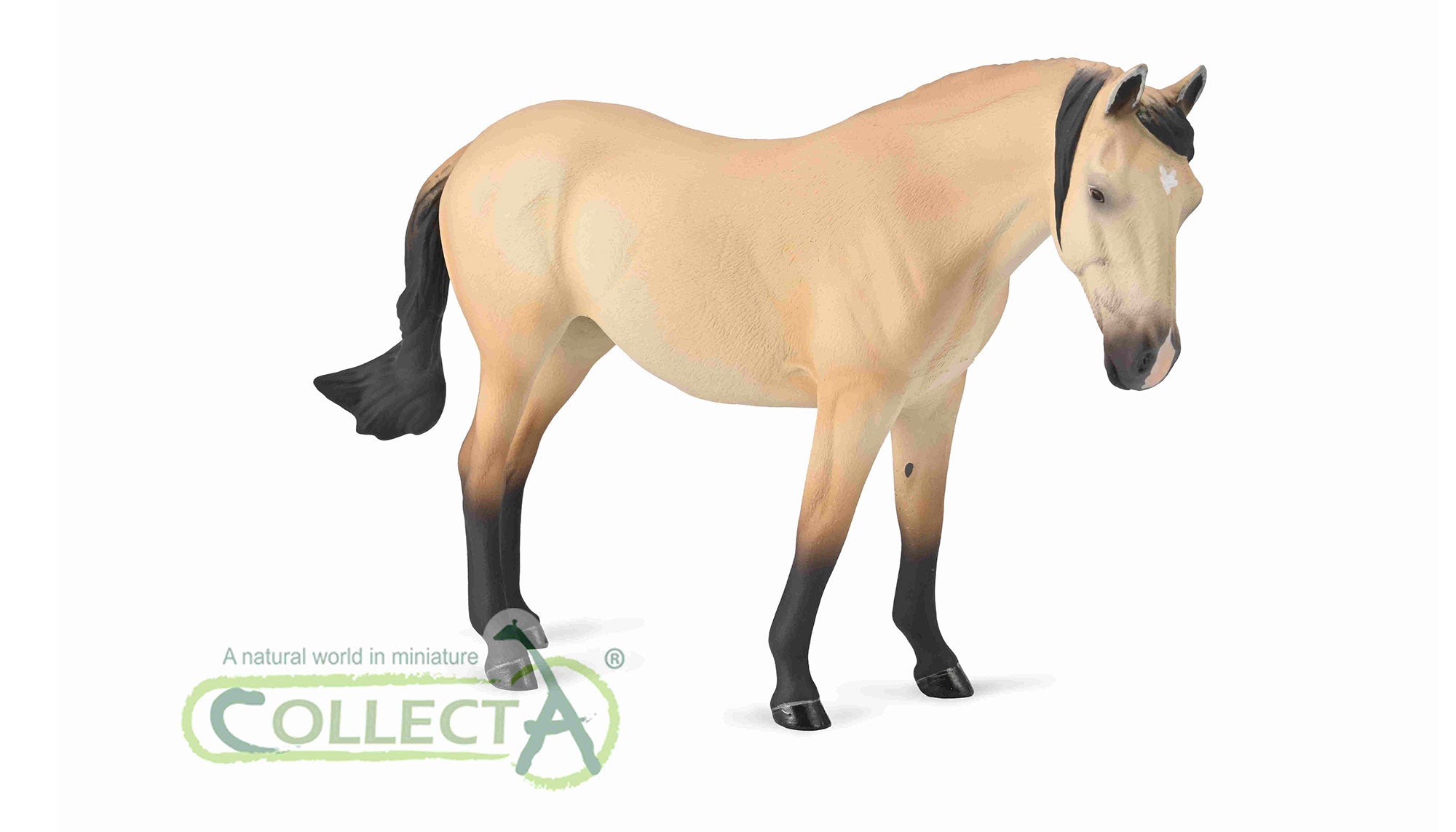 CollectA - 80002 - LUSITANO STUTE BUTTERMILCH WILDLEDER - 1:12 (DELUXE)