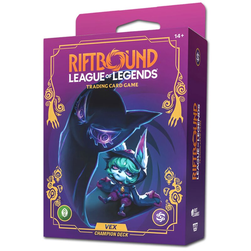 Riftbound: League of Legends TCG - Unleashed Champion Deck: Vex - Englisch