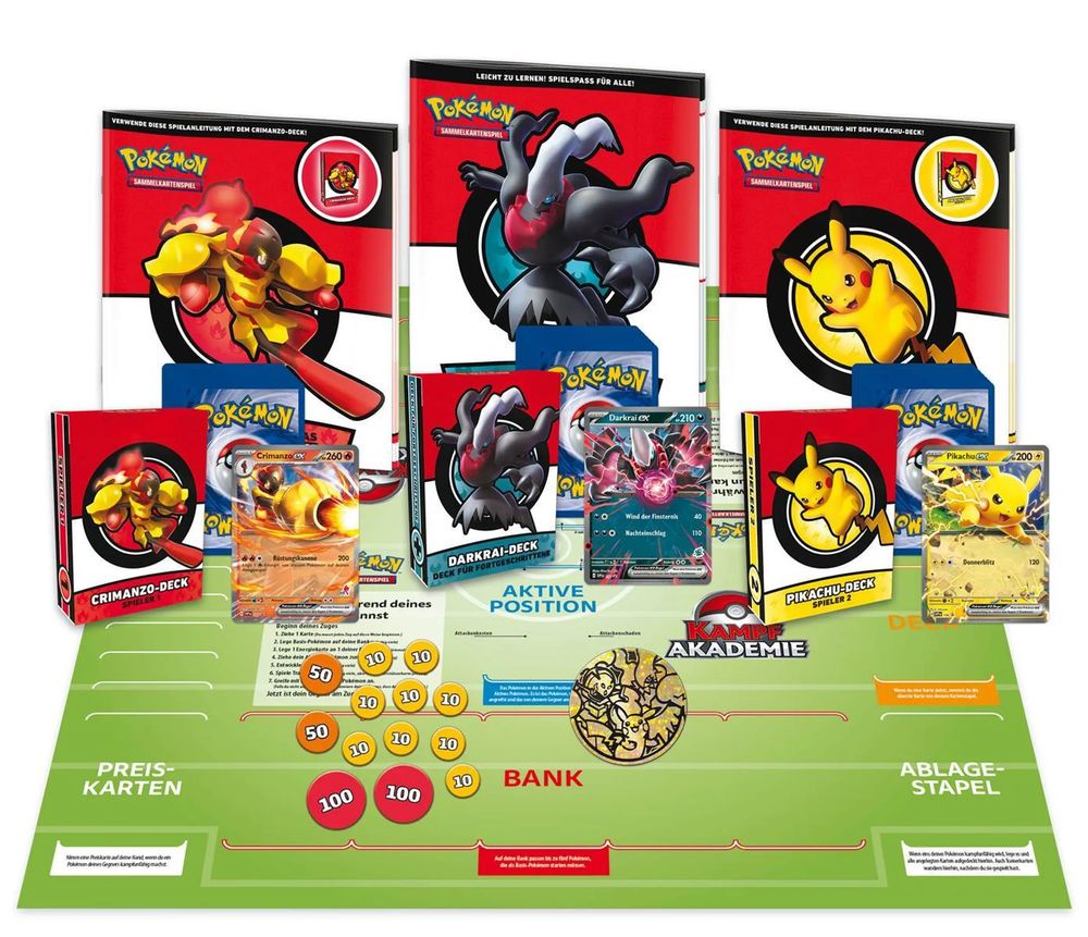 Pokémon TCG - Starter Set - Kampfakademie - Deutsch