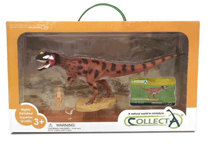 CollectA - 84045 - CERATOSAURUS 1:40 DELUXE, WINDOW BOX