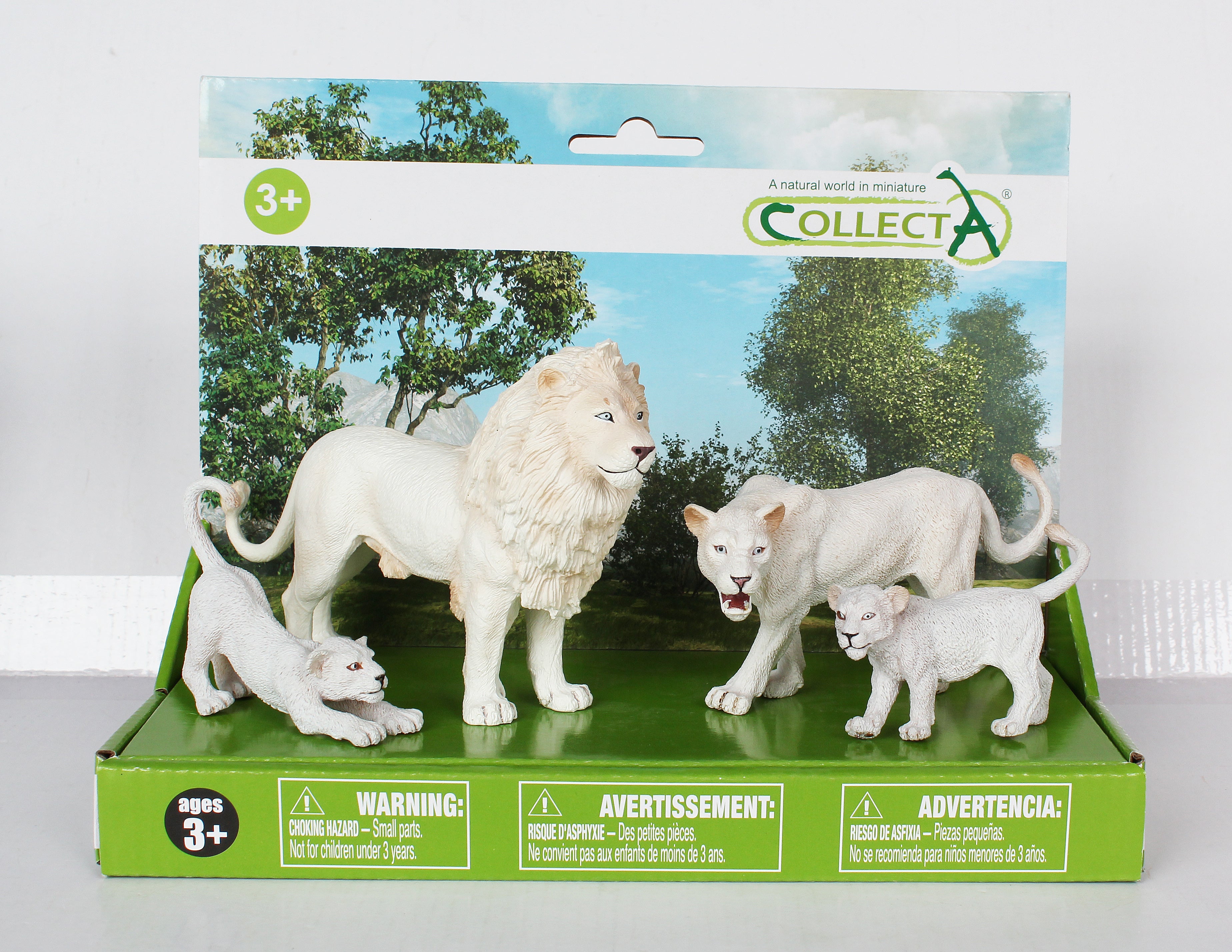 CollectA - 84066 - * 4 ST WILDLEBEN SET PLATFORM