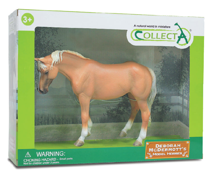 CollectA - 84138 - QUARTER HORSE STUTE DELUXE 1:12, WINDOW BOX