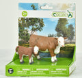 CollectA - 84188 - 2 ST BAUERNHOF-LEBEN SET PLATTFORM