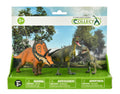 CollectA - 84190 - 3 ST DINOSAURIER SET, PLATTFORM