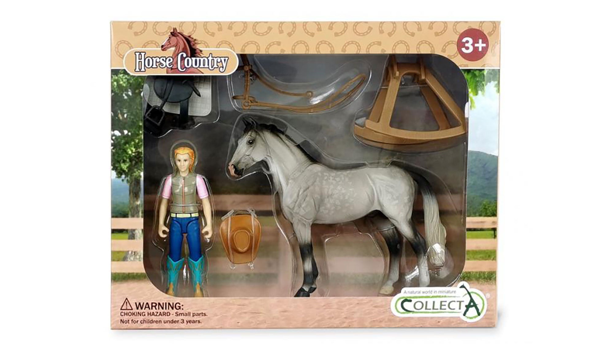 CollectA - 84245 - HOBBYREITERIN & ZUBEHÖR - WINDOW BOX
