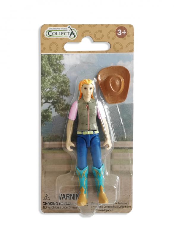 CollectA - 84250 - HOOBYREITERIN MIT COWGIRL-HUT