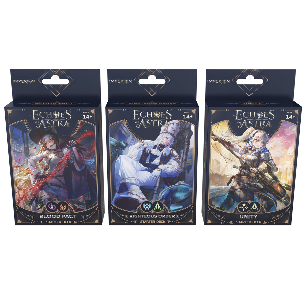 Echoes of Astra - Imperion - Starter Deck Bundle (3 Decks) - Englisch - (Vorbestellung - Release: 18.11.2027)