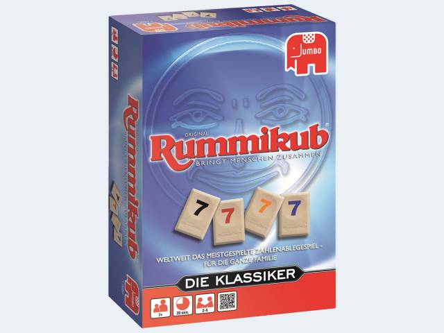 Jumbo Original Rummikub Die Klassiker 104 Steine - ab 8 Jahren